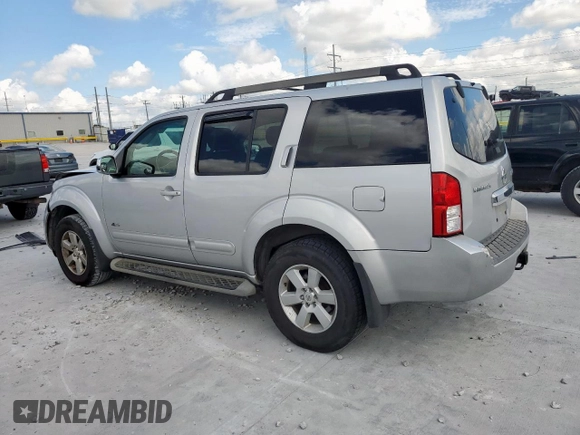2008 Nissan Pathfinder SE with VIN 5N1AR18B88C646186, listed as a Copart auction lot 62095125 with 241,934 mi miles and Salvage title. Bid and sale history available at DreamBid. Image 2.