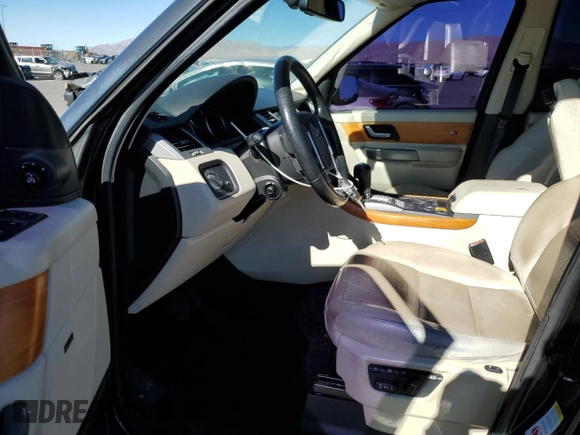 2008 Land Rover Range Rover Sport SC with VIN SALSH23408A136249, listed as a Copart auction lot 47233195 with 140,230 mi miles and Salvage Title. Bid and sale history available at carsss.com. Image 7.