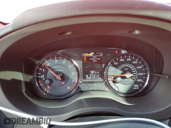 2020 Subaru WRX Limited with VIN JF1VA1N63L8807484, listed as a Copart auction lot 40405614 with 32,121 mi miles and . Bid and sale history available at DreamBid. Image 9.