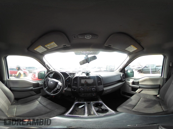 2017 Ford F-150 XL with VIN 1FTEW1CF4HKC80743, listed as a IAAI auction lot 41728068 with 100,094 mi miles. Bid and sale history available at carsss.com. Image 18.