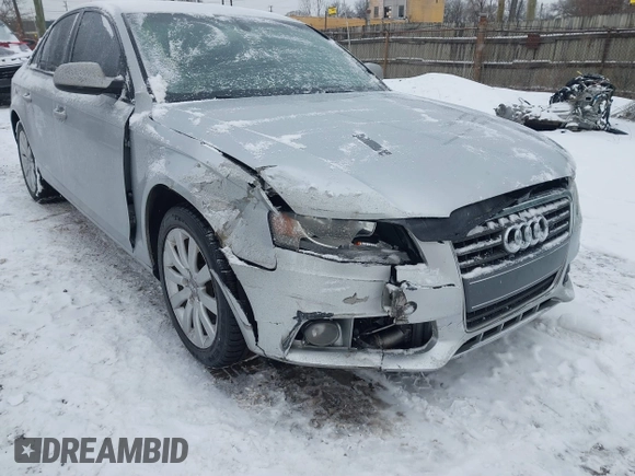 2012 Audi A4 2.0T Premium with VIN WAUAFAFL4CA119840, listed as a IAAI auction lot 41401233 with 75,545 mi miles. Bid and sale history available at carsss.com. Image 6.