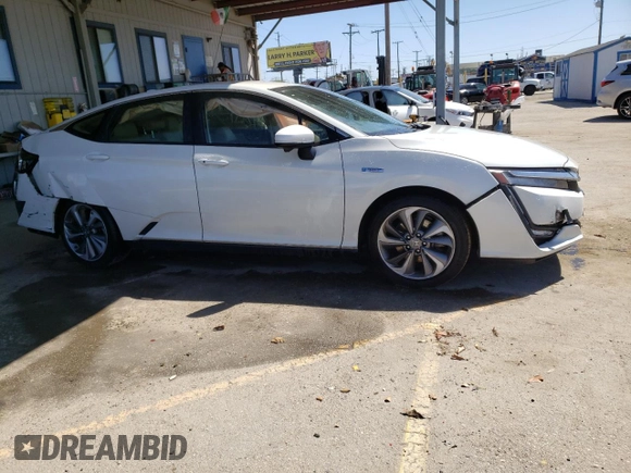 2019 Honda Clarity Plug-In Hybrid with VIN JHMZC5F13KC002031, listed as a Copart auction lot 49416264 with 44,365 mi miles. Bid and sale history available at carsss.com. Image 4.