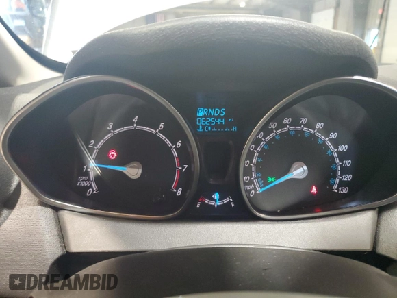 2015 Ford Fiesta SE with VIN 3FADP4BJXFM187267, listed as a Copart auction lot 55017135 with 62,544 mi miles and Salvage Title. Bid and sale history available at DreamBid. Image 9.