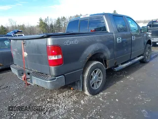 2007 Ford F-150 XLT with VIN 1FTPW14537FB66030, listed as a IAAI auction lot 41704020 with 202,870 mi miles. Bid and sale history available at carsss.com. Image 4.