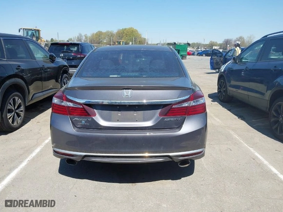 2016 Honda Accord Sedan Sport with VIN 1HGCR2F59GA058518, listed as a IAAI auction lot 41858731 with 173,539 mi miles. Bid and sale history available at carsss.com. Image 16.