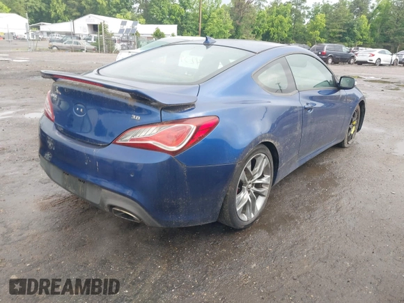 2016 Hyundai Genesis Coupe R-Spec with VIN KMHHU6KJ1GU132635, listed as a IAAI auction lot 42393361 with 138,793 mi miles and . Bid and sale history available at DreamBid. Image 4.