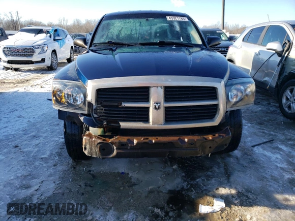2005 Dodge Dakota SLT with VIN 1D7HE48K15S293667, listed as a Copart auction lot 45921785 with 258,052 mi miles and Non Repairable. Bid and sale history available at DreamBid. Image 5.