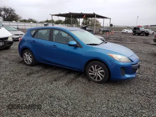 2012 Mazda 3 i Grand Touring with VIN JM1BL1M82C1585779, listed as a Copart auction lot 44613245 with 172,259 mi miles and Salvage Title. Bid and sale history available at DreamBid. Image 4.