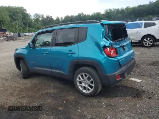 2020 Jeep Renegade Latitude z VIN ZACNJBBB7LPL19906, wystawiony jako Copart lot #60719085 z przebiegiem 61 629 mil mil oraz Szkoda całkowita • Salvage title. Historia ofert i sprzedaży dostępna na DreamBid. Obrazek 2.
