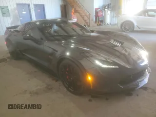 2018 Chevrolet Corvette Grand Sport 2LT with VIN 1G1YX2D7XJ5103876, listed as a Copart auction lot 88279695 with 0 mi miles and Non Repairable. Bid and sale history available at carsss.com. Image 4.