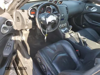 2015 Nissan 370Z Sport with VIN JN1AZ4EH1FM442273, listed as a Copart auction lot 53777595 with 33,248 mi miles and Salvage Title. Bid and sale history available at carsss.com. Image 8.