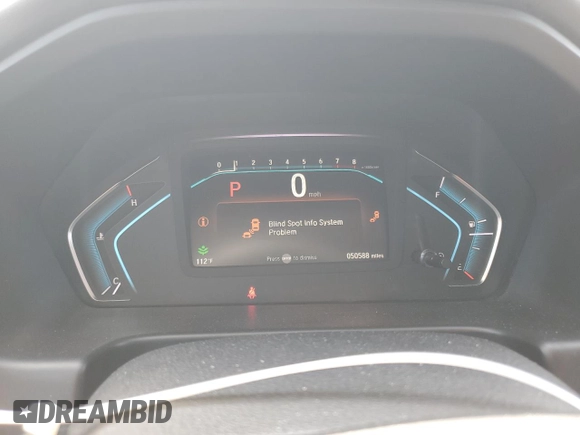 2020 Honda Odyssey EX with VIN 5FNRL6H57LB017398, listed as a Copart auction lot 64489775 with 50,588 mi miles and Salvage title. Bid and sale history available at DreamBid. Image 9.