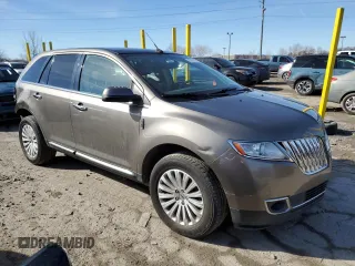 2012 Lincoln MKX with VIN 2LMDJ6JK2CBL11823, listed as a Copart auction lot 47305675 with 138,587 mi miles and Salvage Title. Bid and sale history available at carsss.com. Image 4.