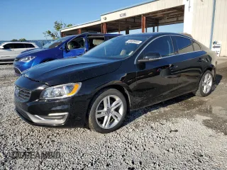 2015 Volvo S60 T5 Drive-E Premier with VIN YV140MFK4F2338462, listed as a Copart auction lot 48485665 with 57,695 mi miles and Salvage Title. Bid and sale history available at carsss.com. Image 1.