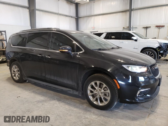 2021 Chrysler Pacifica Touring L with VIN 2C4RC3BG4MR573571, listed as a Copart auction lot 89388215 with 50,969 mi miles and Salvage title. Bid and sale history available at DreamBid. Image 4.