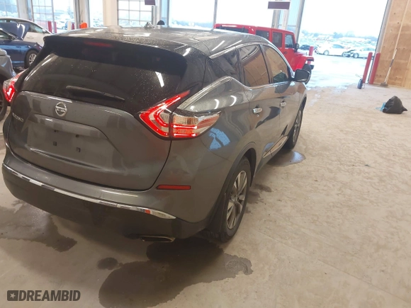 2015 Nissan Murano S with VIN 5N1AZ2MG7FN265843, listed as a IAAI auction lot 41715171 with 187,243 mi miles. Bid and sale history available at carsss.com. Image 4.