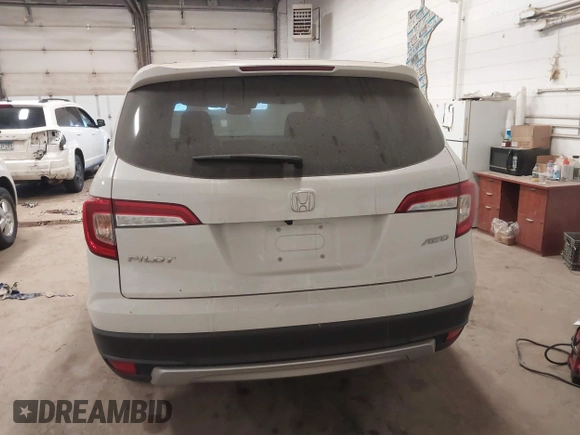 2022 Honda Pilot EX-L with VIN 5FNYF6H59NB097809, listed as a IAAI auction lot 41695977 with 22,800 mi miles. Bid and sale history available at carsss.com. Image 16.