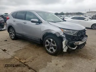 2017 Honda CR-V EX-L with VIN 5J6RW1H87HL002502, listed as a Copart auction lot 54312425 with 98,098 mi miles and Salvage Title. Bid and sale history available at DreamBid. Image 4.