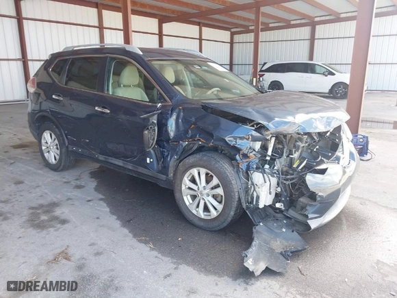 2015 Nissan Rogue S with VIN 5N1AT2MT5FC758950, listed as a IAAI auction lot 42018191 with 106,323 mi miles. Bid and sale history available at carsss.com. Image 1.