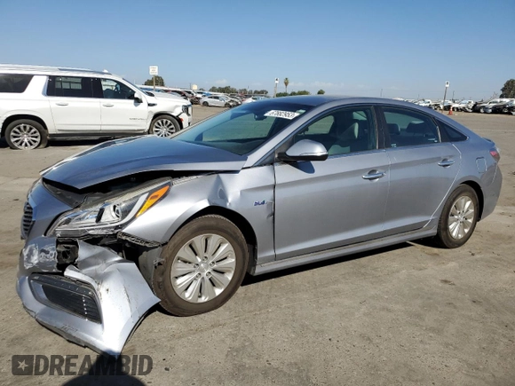 2016 Hyundai Sonata Hybrid SE with VIN KMHE24L1XGA013950, listed as a Copart auction lot 67882953 with 88,426 mi miles. Bid and sale history available at carsss.com. Image 1.