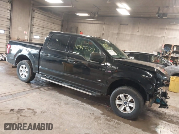 2016 Ford F-150 XLT with VIN 1FTEW1EG3GFB29227, listed as a IAAI auction lot 41947324 with 172,608 mi miles. Bid and sale history available at carsss.com. Image 1.