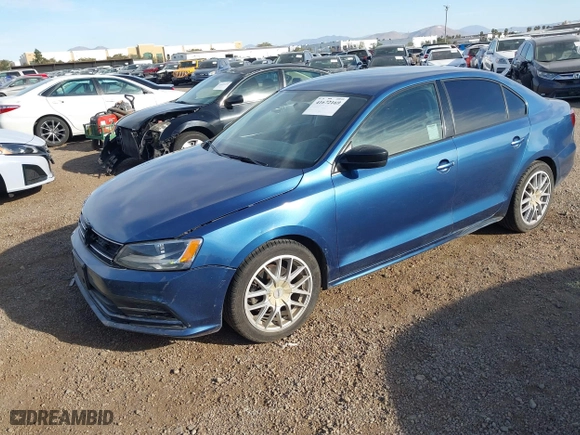 2016 Volkswagen Jetta Sedan 1.4T S with VIN 3VW267AJ6GM344640, listed as a IAAI auction lot 41672169 with 104,843 mi miles. Bid and sale history available at carsss.com. Image 17.