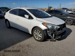 2016 Kia Forte LX with VIN KNAFX4A67G5510226, listed as a Copart auction lot 52742425 with 128,532 mi miles and Salvage Title. Bid and sale history available at carsss.com. Image 4.