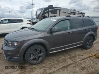 2018 Dodge Journey Crossroad z VIN 3C4PDCGG3JT379118, wystawiony jako Copart lot #58442845 z przebiegiem Nie podano mil oraz Czysty tytuł • Clean title. Historia ofert i sprzedaży dostępna na DreamBid. Obrazek 1.