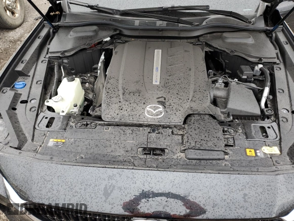 2024 Mazda CX-90 Premium Sport with VIN JM3KKCHA0R1122731, listed as a Copart auction lot 80454474 with 20,371 mi miles and Salvage title. Bid and sale history available at DreamBid. Image 12.
