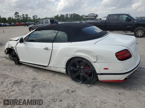 2017 Bentley Continental GT with VIN SCBGH3ZA0HC063181, listed as a Copart auction lot 51478485 with 23,157 mi miles and Salvage Title. Bid and sale history available at DreamBid. Image 2.