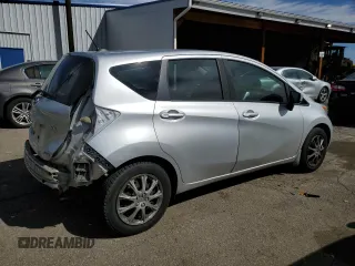 2016 Nissan Note S with VIN 3N1CE2CP8GL393829, listed as a Copart auction lot 49459915 with 98,336 mi miles and Salvage title. Bid and sale history available at DreamBid. Image 3.