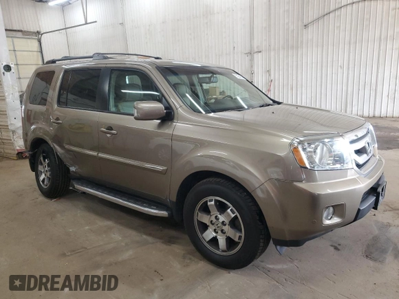 2009 Honda Pilot Touring with VIN 5FNYF48929B039960, listed as a Copart auction lot 53284655 with 153,345 mi miles and Salvage Title. Bid and sale history available at carsss.com. Image 4.