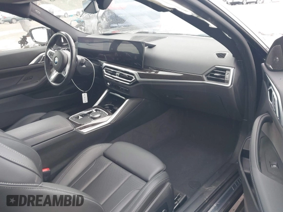 2024 BMW 4 Series M440i with VIN WBA83AP09RCN67192, listed as a IAAI auction lot 41549948 with 18,717 mi miles. Bid and sale history available at carsss.com. Image 5.