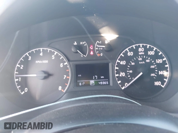 2015 Nissan Sentra SV with VIN 3N1AB7AP9FY226218, listed as a IAAI auction lot 41764048 with 49,365 mi miles and . Bid and sale history available at DreamBid. Image 7.
