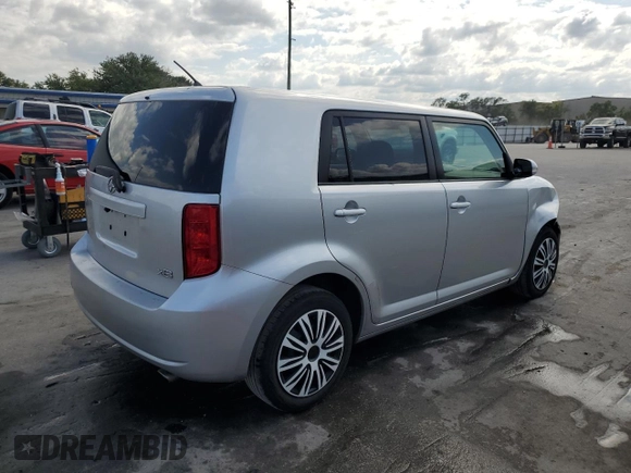 2009 Scion xB with VIN JTLKE50E691067877, listed as a Copart auction lot 52700195 with 188,811 mi miles and Salvage Title. Bid and sale history available at carsss.com. Image 3.