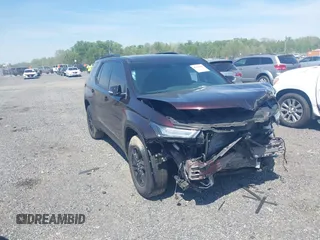 2022 Chevrolet Traverse LT Cloth z VIN 1GNEVGKW1NJ164383, wystawiony jako IAAI lot #42144426 z przebiegiem 50 391 mil mil oraz . Historia ofert i sprzedaży dostępna na DreamBid. Obrazek 1.