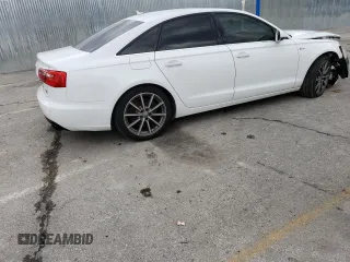 2013 Audi A6 3.0T Premium Plus with VIN WAUGGAFC3DN100052, listed as a Copart auction lot 86624804 with 218,113 mi miles and Salvage Title. Bid and sale history available at carsss.com. Image 3.