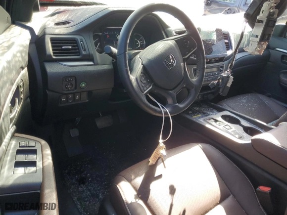 2024 Honda Passport EX-L with VIN 5FNYF8H50RB004242, listed as a Copart auction lot 78878174 with 10,348 mi miles and Salvage Title. Bid and sale history available at carsss.com. Image 8.