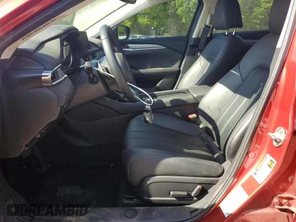 2021 Mazda 6 Grand Touring with VIN JM1GL1TY4M1616684, listed as a Copart auction lot 51931055 with 33,321 mi miles and Salvage Title. Bid and sale history available at carsss.com. Image 7.