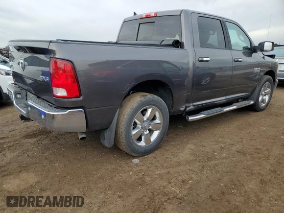 2018 Ram 1500 Big Horn with VIN 1C6RR7LG0JS154557, listed as a Copart auction lot 50373745 with 84,423 mi miles and Salvage title. Bid and sale history available at DreamBid. Image 3.