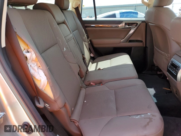 2023 Lexus GX with VIN JTJAM7BX1P5356785, listed as a Copart auction lot 53497765 with 0 mi miles and Salvage Title. Bid and sale history available at carsss.com. Image 11.