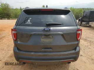 2017 Ford Explorer XLT with VIN 1FM5K7D81HGD62121, listed as a Copart auction lot 53132825 with 63,050 mi miles and Salvage title. Bid and sale history available at DreamBid. Image 6.
