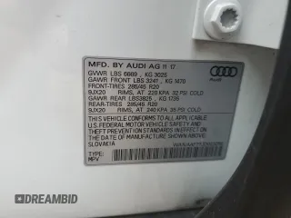 2018 Audi Q7 Prestige with VIN WA1VAAF77JD023258, listed as a Copart auction lot 62504815 with 64,256 mi miles and Clean title. Bid and sale history available at DreamBid. Image 13.