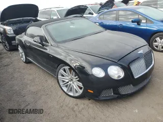 2014 Bentley Continental GT with VIN SCBGC3ZA9EC089787, listed as a Copart auction lot 74439864 with Not Provided miles and Salvage Title. Bid and sale history available at DreamBid. Image 4.