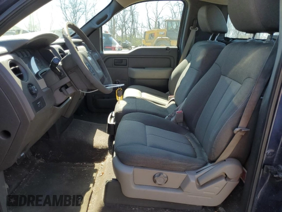 2009 Ford F-150 XL with VIN 1FTRF12809KA17106, listed as a Copart auction lot 50728765 with 133,491 mi miles and Salvage title. Bid and sale history available at DreamBid. Image 7.