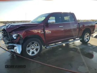 2018 Ram 1500 Lone Star Silver z VIN 1C6RR6LT2JS266221, wystawiony jako Copart lot #84341804 z przebiegiem 139 488 mil mil oraz Szkoda całkowita • Salvage title. Historia ofert i sprzedaży dostępna na DreamBid. Obrazek 1.
