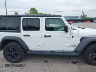 2018 Jeep Wrangler Unlimited Sport S z VIN 1C4HJXDG6JW222637, wystawiony jako IAAI lot #42333283 z przebiegiem 80 595 mil mil oraz . Historia ofert i sprzedaży dostępna na DreamBid. Obrazek 13.