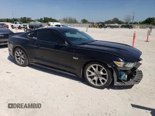 2015 Ford Mustang GT with VIN 1FA6P8CF6F5391404, listed as a Copart auction lot 52800315 with 98,758 mi miles and Salvage Title. Bid and sale history available at carsss.com. Image 4.
