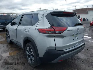 2022 Nissan Rogue SV with VIN JN8BT3BB7NW333756, listed as a IAAI auction lot 41938168 with 26,682 mi miles. Bid and sale history available at carsss.com. Image 3.