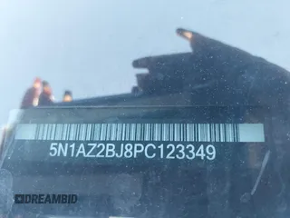 2023 Nissan Murano SV z VIN 5N1AZ2BJ8PC123349, wystawiony jako IAAI lot #42075746 z przebiegiem 47 239 mil mil oraz . Historia ofert i sprzedaży dostępna na DreamBid. Obrazek 9.